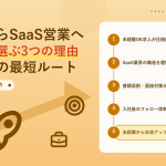 未経験からSaaS営業へGeeklyを選ぶ3つの理由 アイキャッチ